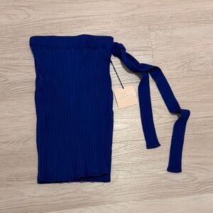 Superdown Royal Blue Pencil Skirt